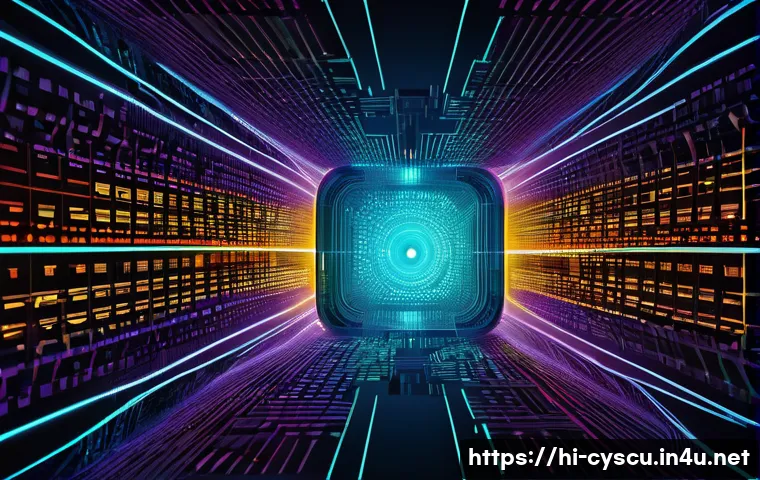 사이버보안 관련 최신 기술 연구 - **Quantum-Resistant Encryption in Action**
    
    **Prompt:** "A futuristic, abstract representati...